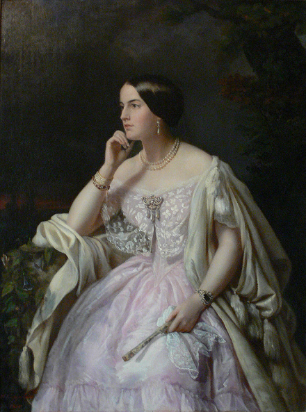 Harriet Howard - par Henriette Cappelaere - Muse du Second Empire au Chteau de Compigne